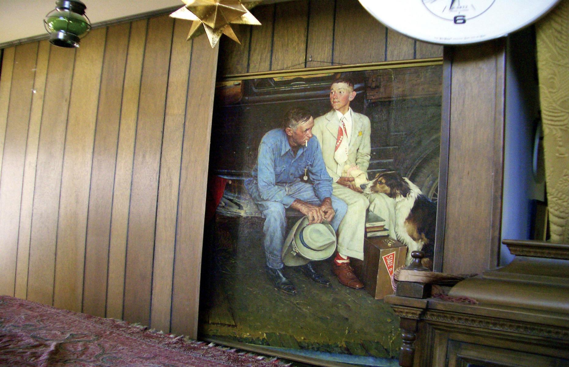 Norman Rockwell painting hidden in the walls: $15.4 million (£11.6m)